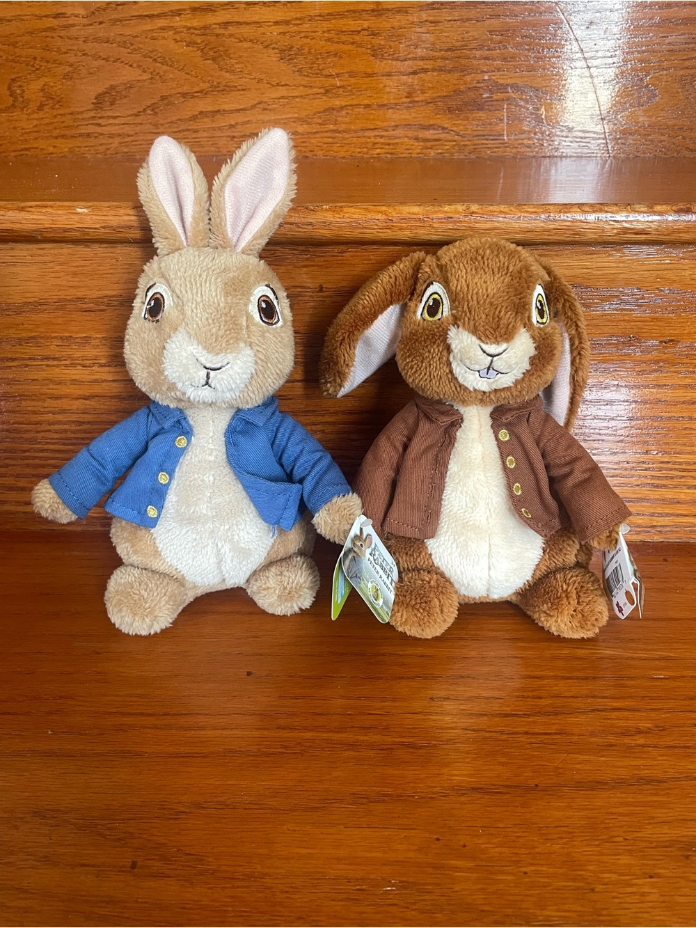 Gund Plush Peter Rabbit and Benjamin Set new with tags